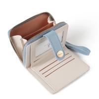 Cartera japonesa con diseño de gato para niñas, tarjetero pequeño para estudiantes, bolsa de dinero con cremallera, monedero - details 3
