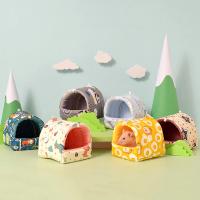 Casa de Hamster para Invierno Cama de Algodón Cálida para Cobayas, Chinchillas, Ratas, Ardillas - details 3
