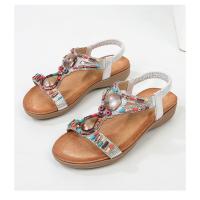 Sandalias de Mujer Verano 2025 |   Zapatos Bohemios Étnicos con Cristales |   Sandalias Deportivas Playa Suela Blanda Antideslizante - Moda Elegante y Confort - details 43