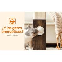 FEANDREA Tiragrañas para gatos, 73 cm, rascador de sisal, marrón rústico - details 1