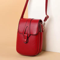 Bolso Cruzado de Cuero PU para Mujer Diseño Sencillo Marca Retro Bolsos de Mano Primavera - details 5