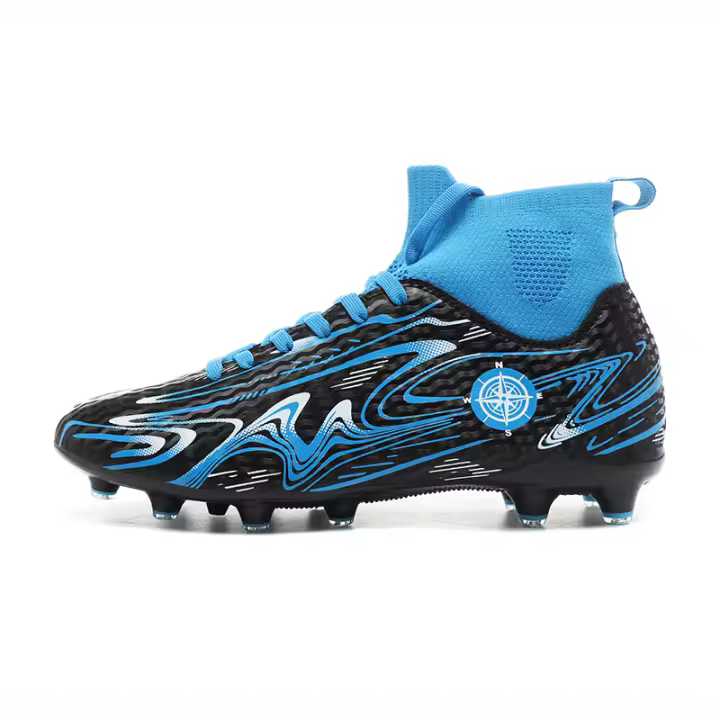 Tacones de calzado de fútbol para hombres y mujeres, cordones de entrenamiento deportivo profesional - 1