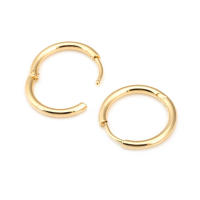 Aretes de Cuerda de Metal Dorado de 18K Diseño Redondo Rectangular de Alta Calidad - details 39