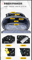Mochila de viaje impermeable de gran capacidad 15.6 pulgadas para laptops Bolsa de escuela para adolescentes y hombres Estilo cool - details 4