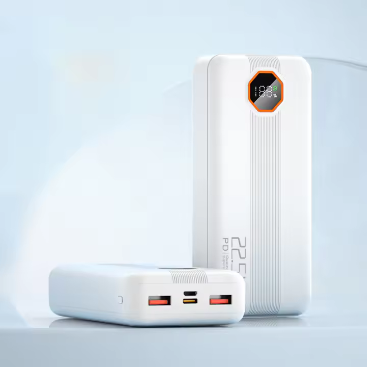 Powerbank 5v3a22,5 W, carga rápida, pantalla de visualización de energía digital, celda de batería de polímero - 1