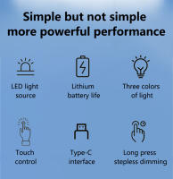 Luz de escritorio LED táctil recargable - details 1