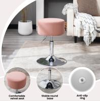 Taburetes de Bar Ajustables de Altura Diseño de Giratorio para Trabajo de Oficina y Cocina - details 9