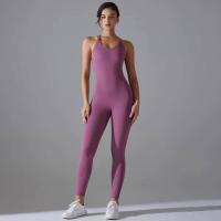 Body elástico, ropa, ropa deportiva, entrenamiento sin espalda, conjunto de yoga de alta elasticidad para gimnasio - details 23