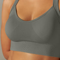 Hamidou-Top Sexy para mujer, sujetadores deportivos para Yoga, Fitness, belleza, espalda elástica, transpirable, ropa interior femenina, Tops - details 35