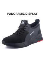 Work Shoes Hollow Breathable Steel Toe Boots Lightweight Safety Work Shoes Anti-slippery For Men Women Male Work Sneaker - details 10