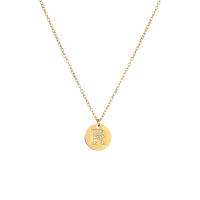 Collar de letras para mujer, cadena de acero inoxidable, pequeño nombre, parpadeante - details 5