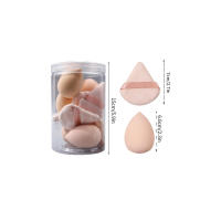 Juego de esponjas de maquillaje triangulares antiadherentes multifuncionales en lata, KOSSHOW de alto rebote 6cm 12uds - details 5