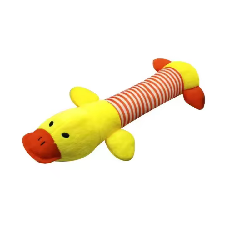 Juguete de Peluche para Mascotas Sonido de Zapo, Duradero, Adecuado para Perros, Gatos, Elefante, Pato, Cerdo Suministros para Mascotas - 1