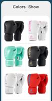Guantes Bo, sparring de entrenamiento profesional, cuero a prueba de explosiones, Muay Thai, MMA, Kickbo, absorción de sudor multicapa - details 6