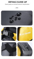 WEST BIKING-bolsa para SILLÍN de bicicleta, resistente al agua, a prueba de golpes, herramientas de ciclismo - details 11