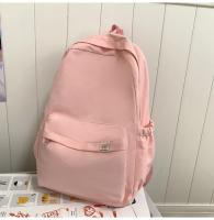 Mochila Impermeable de Nylon para Mujer Bolsa de Viaje Femenina Mochila Escolar para Niñas Adolescentes Bolsa de Libros de Color Sólido - details 34