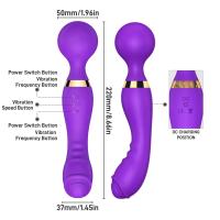 Leten Magia Wand Vibrador Potente de 20 Velocidades con Motor Dual para Estimulación de Clítoris y G-Spot Juguetes para Adultos para la Salud Sensorial - details 8