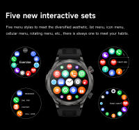 Reloj inteligente resistente al agua para hombre, pulsera con pantalla HD de 1,53 pulgadas, GPS, NFC, control del ritmo cardíaco, llamadas, Bluetooth, para Android - details 14