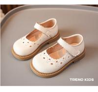 Zapatos de cuero para niña, calzado de vestir suave y Chic, con recortes de corazón, Princesa, Moda de Primavera y otoño, 2024 - details 11
