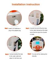 Controlador automático de plantas de interior, sistema de riego con pantalla Digital LCD, temporizador de riego programable para jardín - details 7