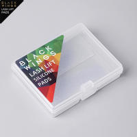 1 par de pestañas de silicona Blackwings, almohadilla permanente para pestañas, varillas protectoras para levantamiento de pestañas 3D, accesorios para rizador de pestañas, herramientas aplicadoras - details 10