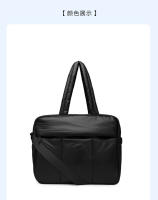 Bolso de mano portátil de un solo hombro, bolso de algodón de invierno, bolso espacial de gran capacidad para mujer, bolso de picnic de viaje de mensajero, hombres - details 18