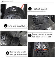 Protectores de Rodilla y Codo VEMAR para Motocicleta Equipo Profesional Duradero Anti-CAída - details 16