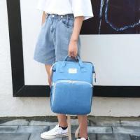 Mochila de Viaje Grande Bolsa de Lactancia Multifunción Plegable de Lona Ideal para Mujeres - details 16
