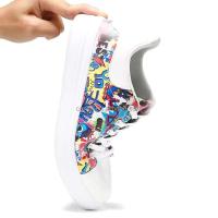 Nuevo diseño de fiesta de moda, zapatos de tenis dorados para mujer, zapatillas blancas planas grandes 48 gruesas, precio bajo, adolescente americano - details 12