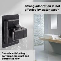 Soporte de ducha 360 ° Plástico de grado ABS, fuerte adherencia y fuerte adherencia cuando se expone al agua. - details 3