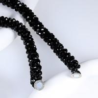 Collar de Cuentas Brillante y Divertido de Esbbela para San Valentín, Cristal Artificial, Colorido, 43.18 cm Adecuado para Hombres y Mujeres, Uso Diario, Fiesta y Regalo de Vacaciones, Ideal para Navidad - details 4