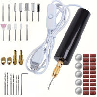 Mini Taladro USB, Herramienta de Mano Ligera para Manualidades, Taladro Mini para Manualidades sin Batería, Cortar, Moler, Tallar, Pulir, Regalo Diario - details 1
