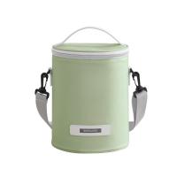 Bolsa de almuerzo cilíndrica de papel de aluminio engrosado, bolsa de almuerzo de oficina portátil impermeable, aislada de gran capacidad - details 3
