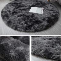 Alfombras de Salón redondas, Pelo Largo, Alfombra para Habitación, Dormitorio, Lavables, Antideslizante, Muy Suave - details 14