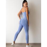 Mono de yoga sin costuras Mujer Correa de espagueti Ocio Entrenamiento Gimnasio Leggings Sujetador acolchado Monos de una pieza - details 9
