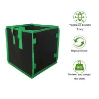 Bolsa cuadrada de crecimiento hortícola de plántulas ETA deportiva no tejida, cubo para plantar plantas de jardín interior y exterior - details 2