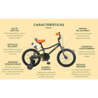 bicicleta de niño, bicicleta de niña, bicicleta infantil, bicicleta de pedales, bicicleta 16