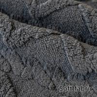 Cubierta de Sofá de Peluche de Color Sólido Todas las Temporadas, Resistente a Arañazos, Antideslizante Amigable con Mascotas - details 9