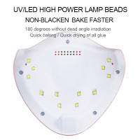 Parkson-Lámpara de uñas LED UV, 12W, Cable USB portátil, Conector de uso doméstico, lámpara de secado de uñas 30/60/90s, esmalte de uñas con temporizador - details 1