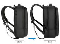 Mochila impermeable con carga USB para hombre, bolso multifuncional para ordenador portátil, bolsa de negocios portátil - details 1