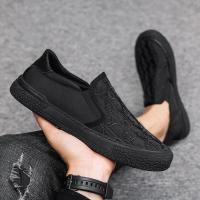 Zapatos de hombre Mocasines transpirables para conducir Suelas suaves, gruesas, antideslizantes, ligeros Zapatillas bajas, zapatillas de deporte - details 3