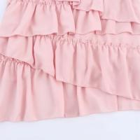 PB & ZA 2025 vestido suelto con tirantes decorativos laminados estilo de vacaciones Falda corta dulce novedad de verano ropa de mujer - details 5