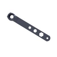 Llave de ajuste de cuatro garras, llave de amoladora angular de ahorro de trabajo eficiente, removedor de brida de tuerca de bloqueo antideslizante de alta dureza - details 1