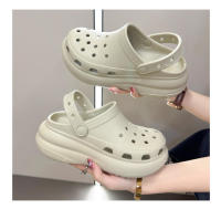 Zuecos de verano nuevos de 25 años para mujer, sandalias antideslizantes gruesas resistentes al desgaste informales para interiores y moda - details 12