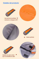 Desert & Fox-saco de dormir ligero para acampar, 4 estaciones, sobre cálido y frío, saco de dormir para mochilero, viajes al aire libre, senderismo - details 8