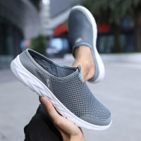 Zapatos de Malla Transpirable para Hombres en Verano Zapatillas Casuales de Gran Tamaño con Suela Suave y Diseño Hueco - details 9