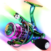 Carrete de Pesca Multicolor de Acero Inoxidable Capacidad de 30Kg Esencial para Días de Pesca - details 8