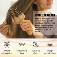 Aceite nutritivo para el cabello, reparación de cabello dañado y rizado, mejora el cabello dividido, tratamiento graso, hidratación profunda, suavizante, cuidado del cabello - details 5