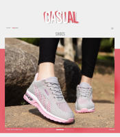 Zapatillas de deporte con cojín de aire para mujer, zapatos de fondo suave para correr, zapatillas de tenis transpirables de malla para exteriores - details 1
