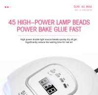 Secador de uñas de 45LED Lámpara LED para curar todo el esmalte de uñas de Gel con pantalla táctil LCD grande Sensor inteligente para salón de manicura de marca Clou Beaute - details 9